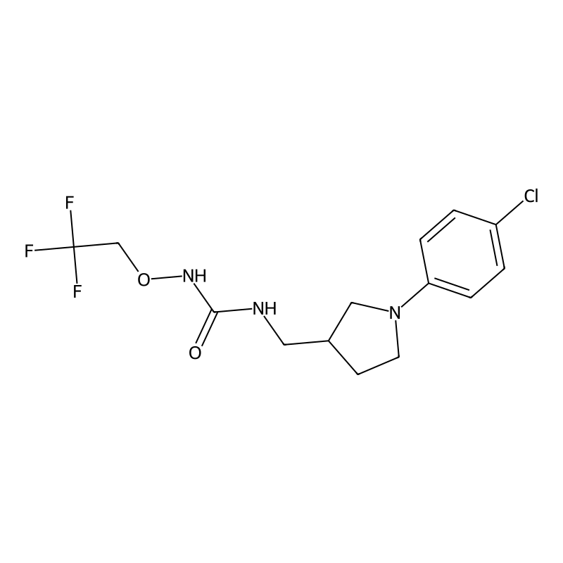 1-[[1-(4-Chlorophenyl)pyrrolidin-3-yl]methyl]-3-(2...