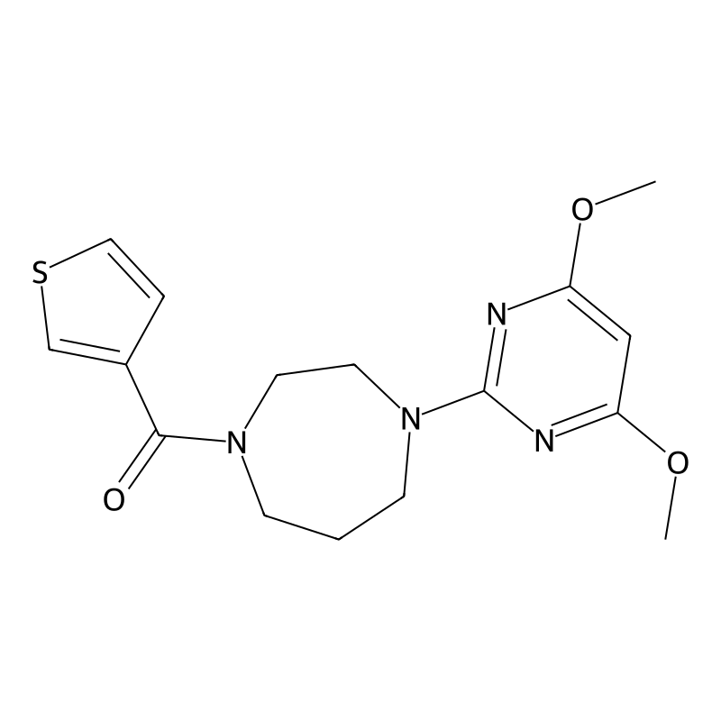 [4-(4,6-Dimethoxypyrimidin-2-yl)-1,4-diazepan-1-yl...