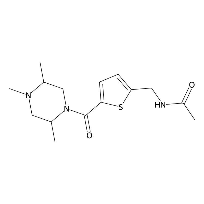 N-[[5-(2,4,5-trimethylpiperazine-1-carbonyl)thioph...