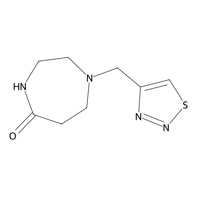 1-(Thiadiazol-4-ylmethyl)-1,4-diazepan-5-one
