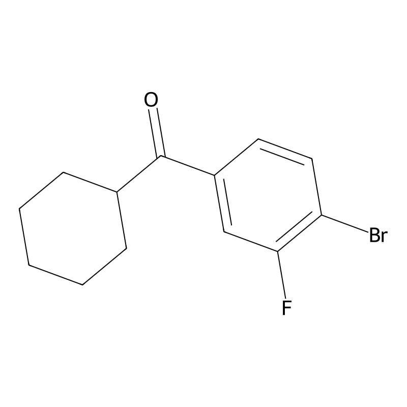 4-Bromo-3-fluorophenyl cyclohexyl ketone