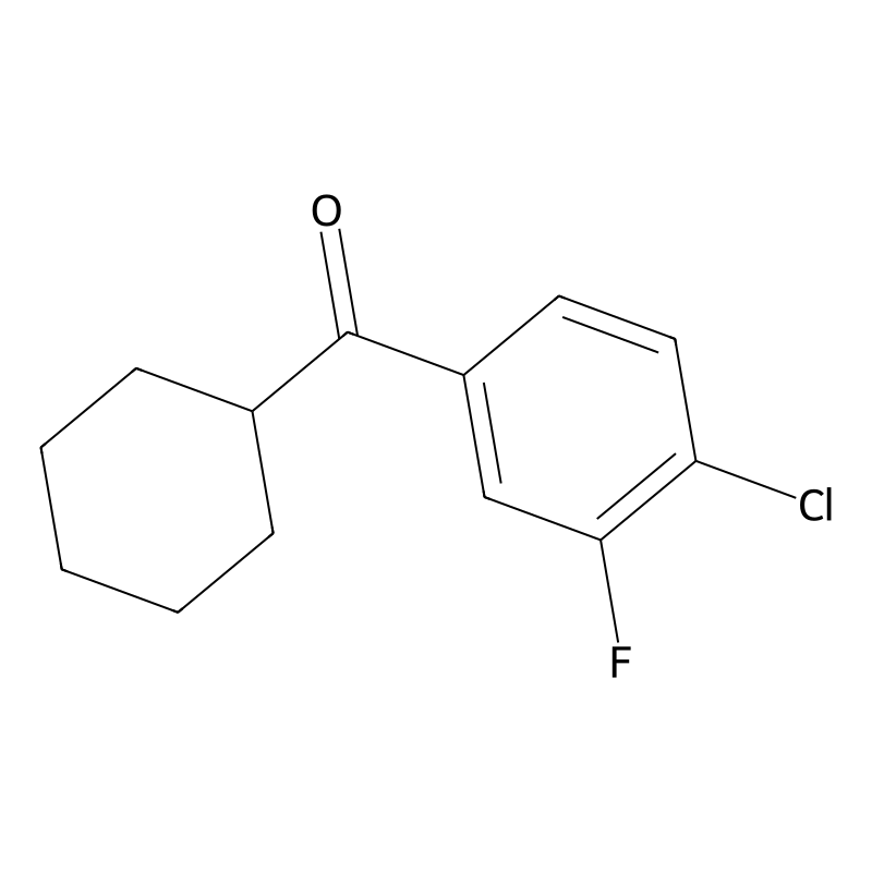 4-Chloro-3-fluorophenyl cyclohexyl ketone