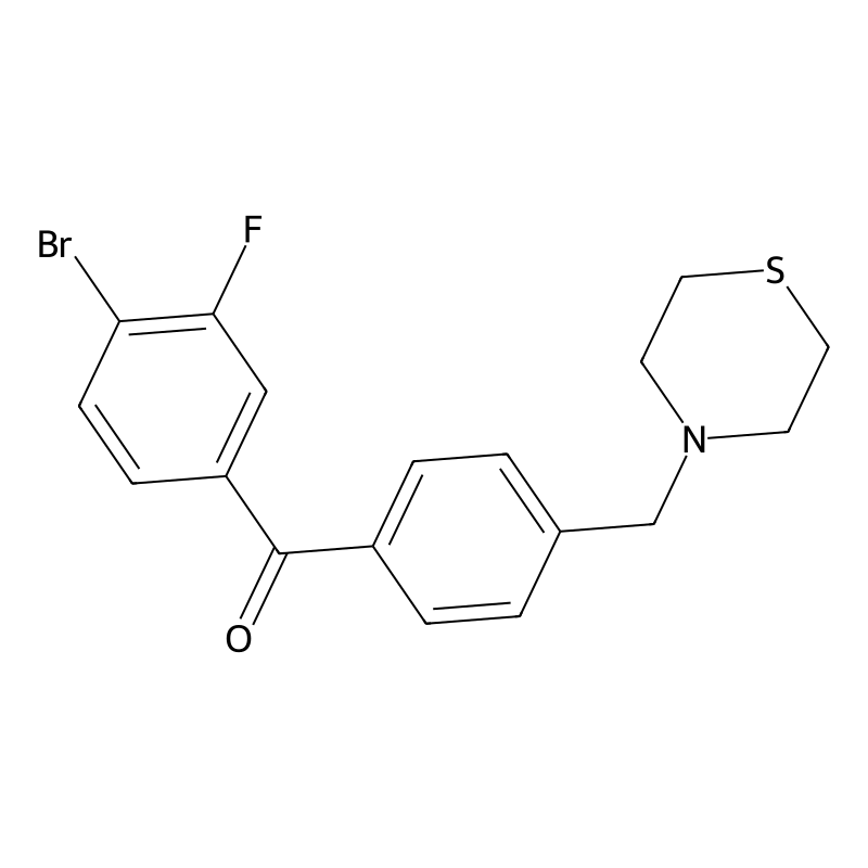 4-Bromo-3-fluoro-4'-thiomorpholinomethylbenzopheno...