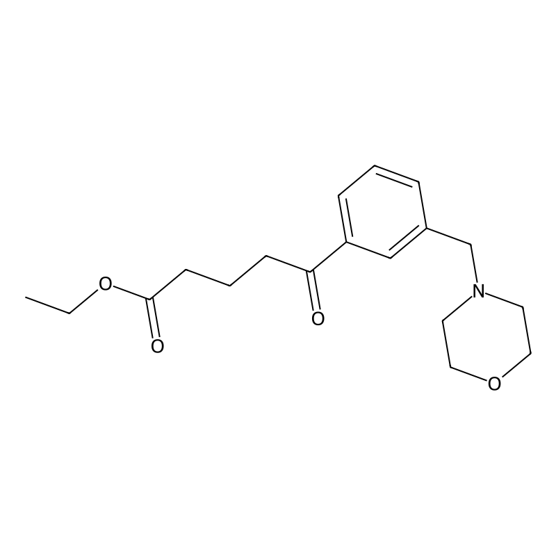 Ethyl 5-[3-(morpholinomethyl)phenyl]-5-oxovalerate