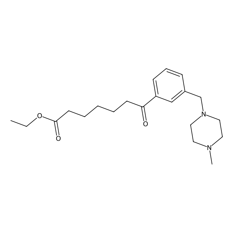 Ethyl 7-[3-(4-methylpiperazinomethyl)phenyl]-7-oxo...