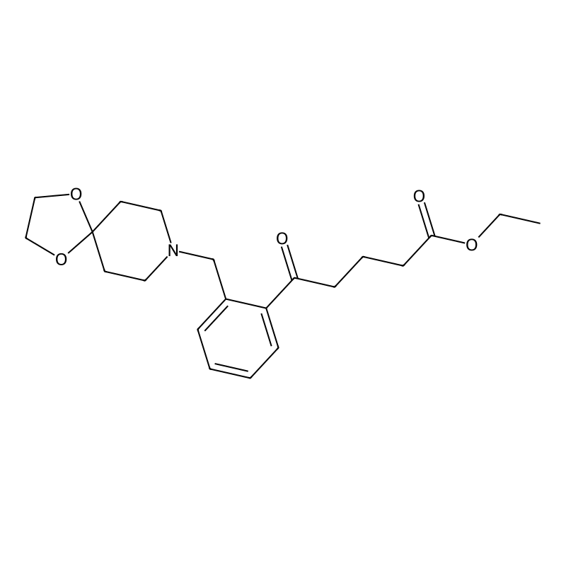 Ethyl 5-[2-[8-(1,4-dioxa-8-azaspiro[4.5]decyl)meth...