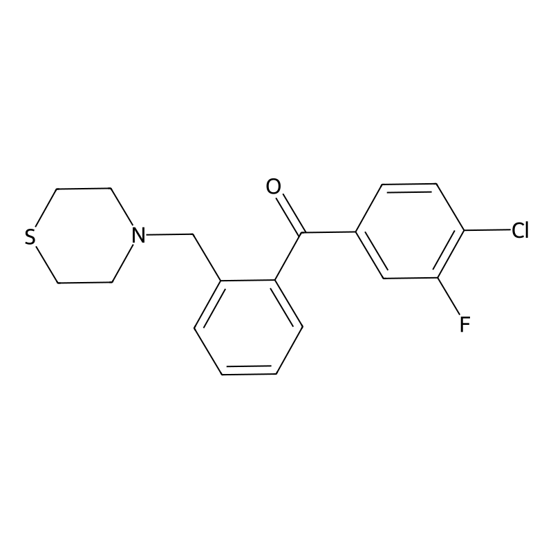 4-Chloro-3-fluoro-2'-thiomorpholinomethylbenzophen...