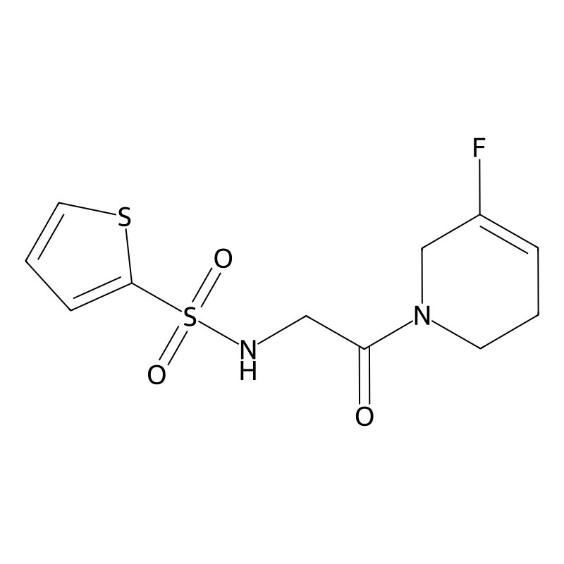 N-[2-(5-fluoro-3,6-dihydro-2H-pyridin-1-yl)-2-oxoe...