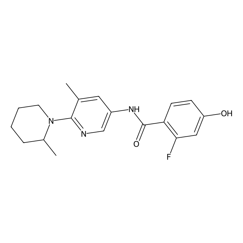 2-fluoro-4-hydroxy-N-[5-methyl-6-(2-methylpiperidi...