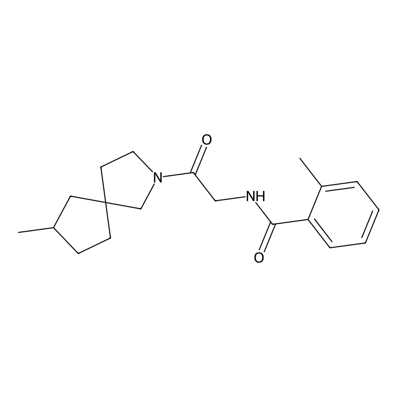 2-methyl-N-[2-(8-methyl-2-azaspiro[4.4]nonan-2-yl)...