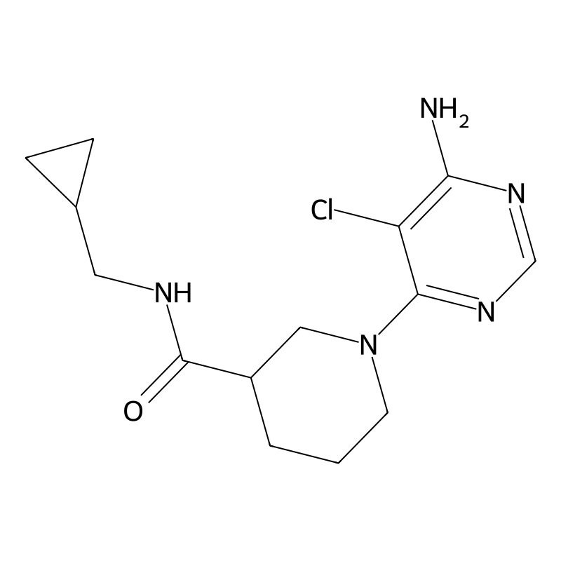 1-(6-amino-5-chloropyrimidin-4-yl)-N-(cyclopropylm...