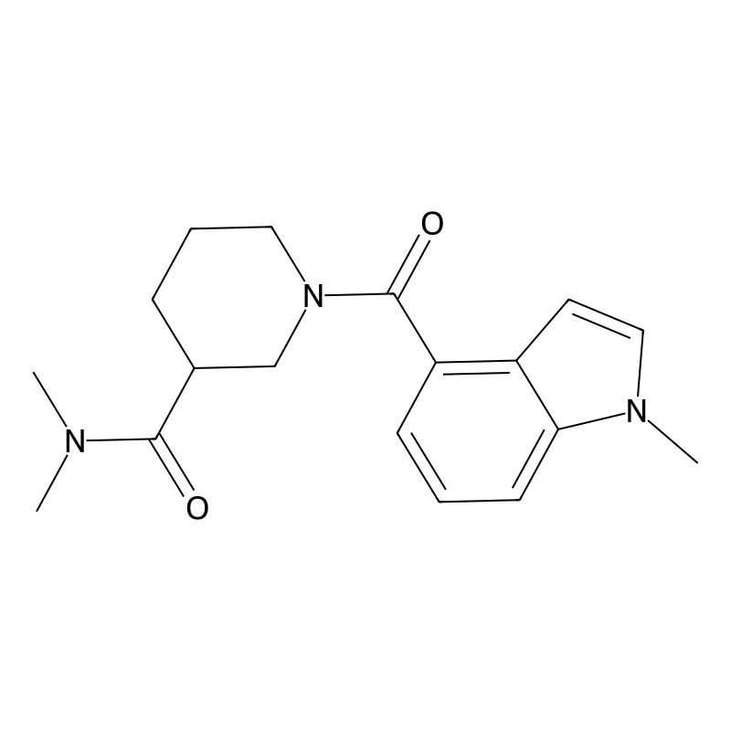 N,N-dimethyl-1-(1-methylindole-4-carbonyl)piperidi...