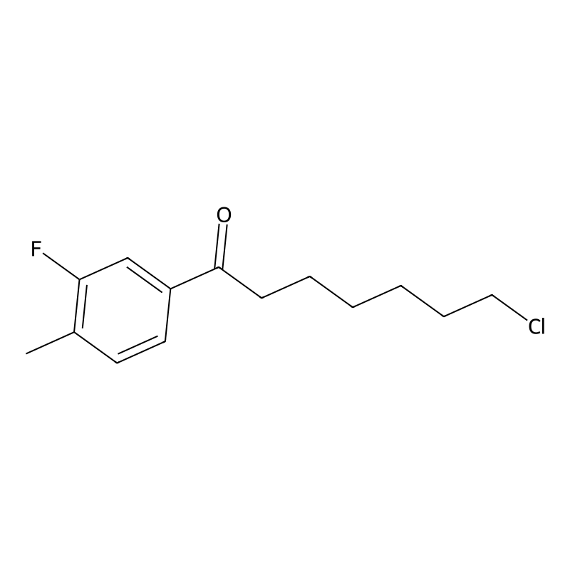 7-Chloro-1-(3-fluoro-4-methylphenyl)-1-oxoheptane