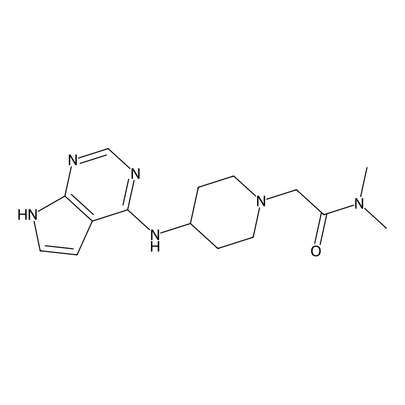 N,N-dimethyl-2-[4-(7H-pyrrolo[2,3-d]pyrimidin-4-yl...