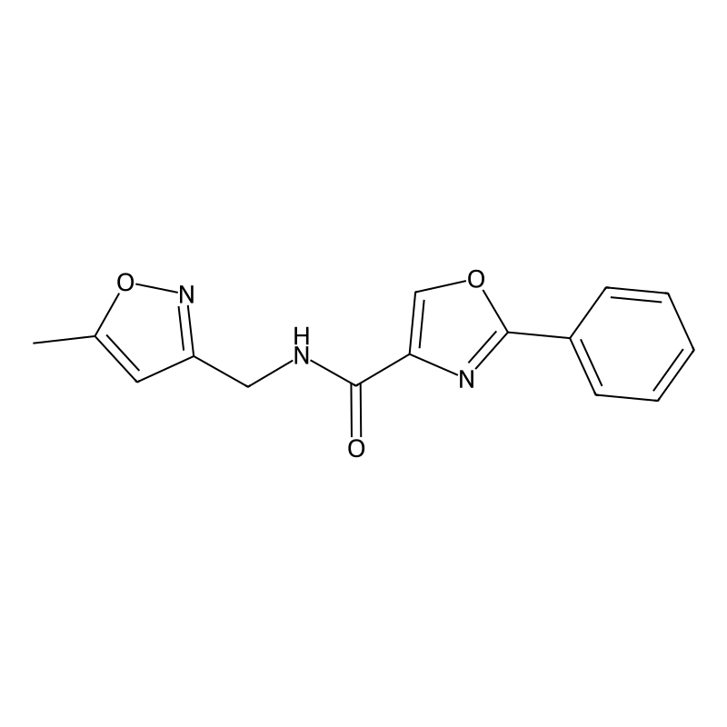 N-[(5-methyl-1,2-oxazol-3-yl)methyl]-2-phenyl-1,3-...