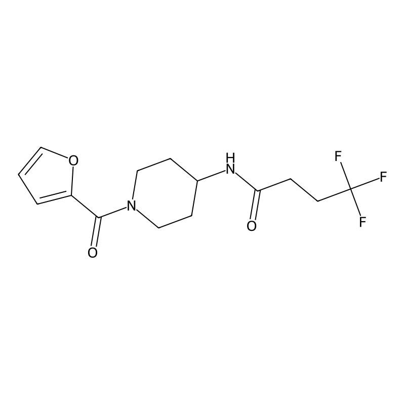 4,4,4-trifluoro-N-[1-(furan-2-carbonyl)piperidin-4...