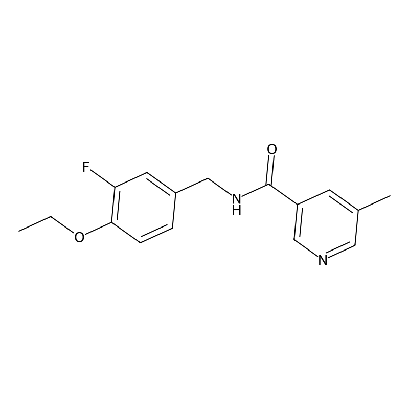 N-[(4-ethoxy-3-fluorophenyl)methyl]-5-methylpyridi...
