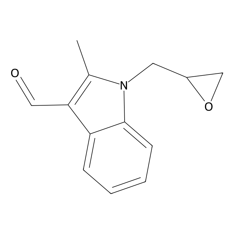 2-methyl-1-(oxiran-2-ylmethyl)-1H-indole-3-carbald...