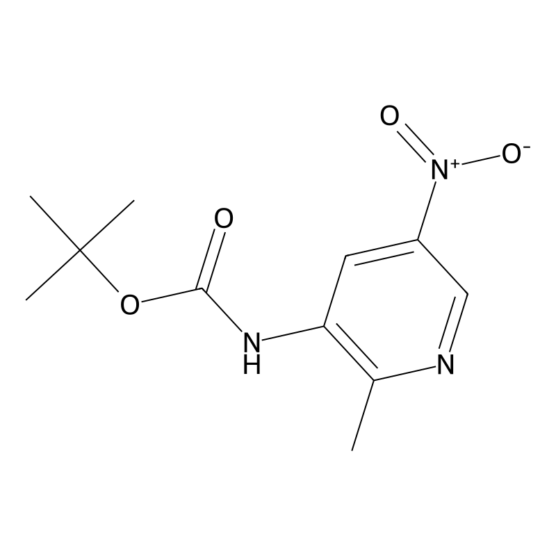tert-Butyl (2-methyl-5-nitropyridin-3-yl)carbamate