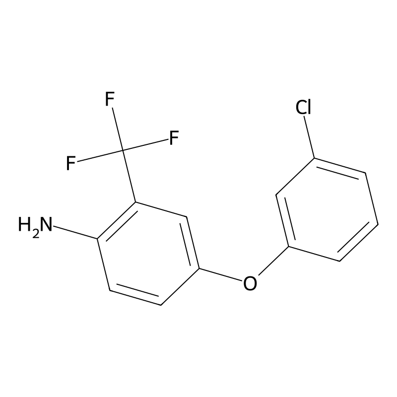4-(3-Chlorophenoxy)-2-(trifluoromethyl)aniline