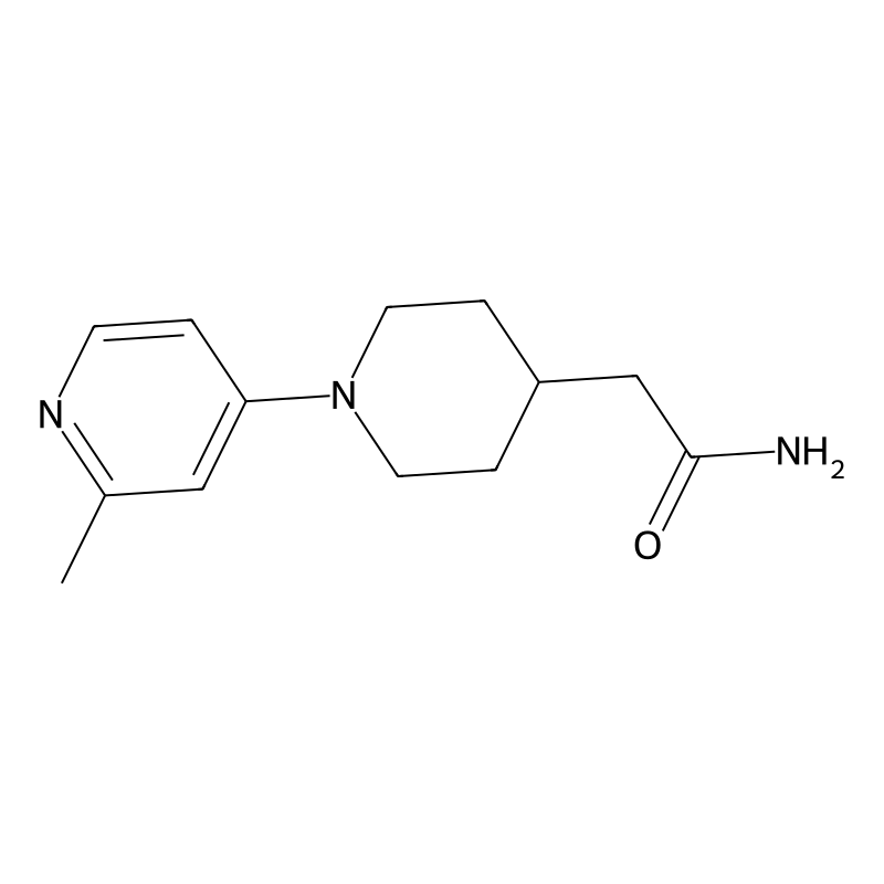 2-[1-(2-Methylpyridin-4-yl)piperidin-4-yl]acetamid...
