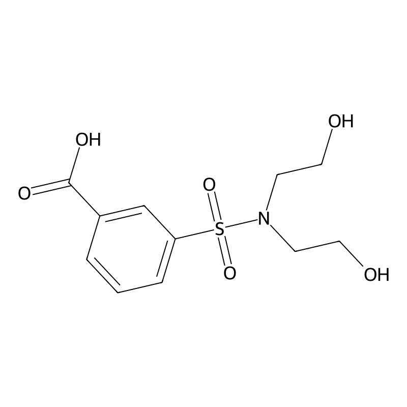 3-[Bis(2-hydroxyethyl)sulfamoyl]benzoic acid