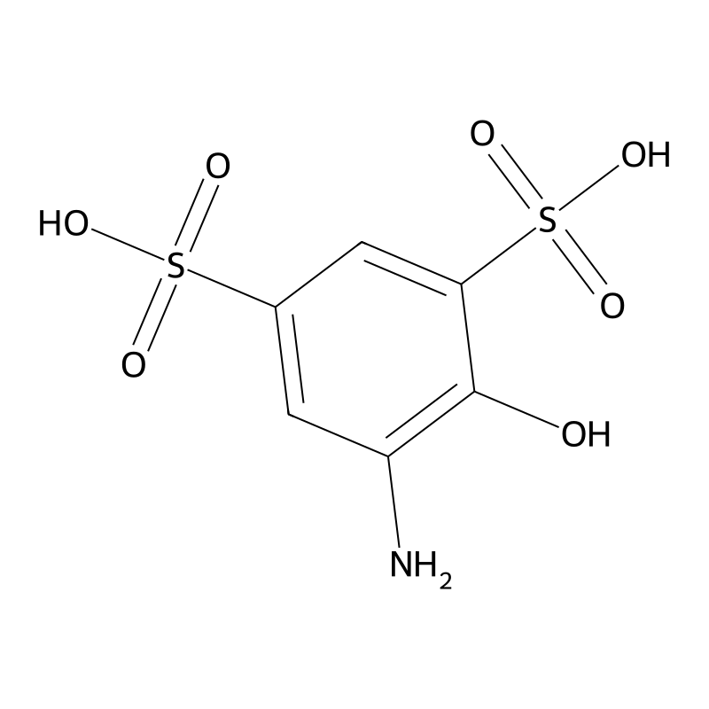 5-Amino-4-hydroxybenzene-1,3-disulphonic acid