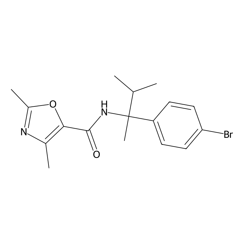 N-[2-(4-bromophenyl)-3-methylbutan-2-yl]-2,4-dimet...