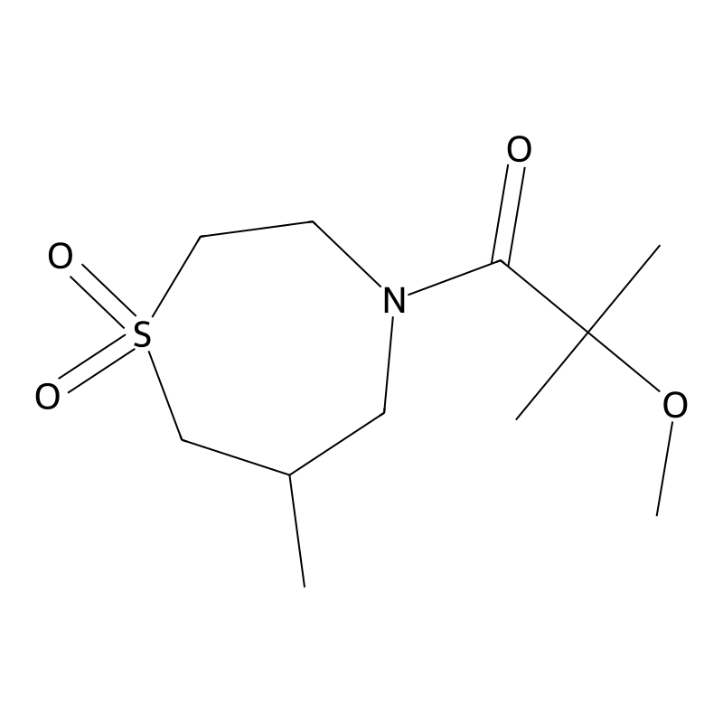 2-Methoxy-2-methyl-1-(6-methyl-1,1-dioxo-1,4-thiaz...