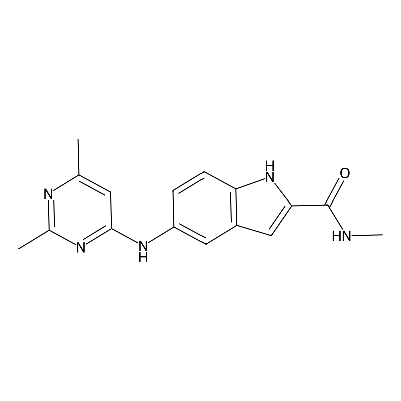 5-[(2,6-dimethylpyrimidin-4-yl)amino]-N-methyl-1H-...