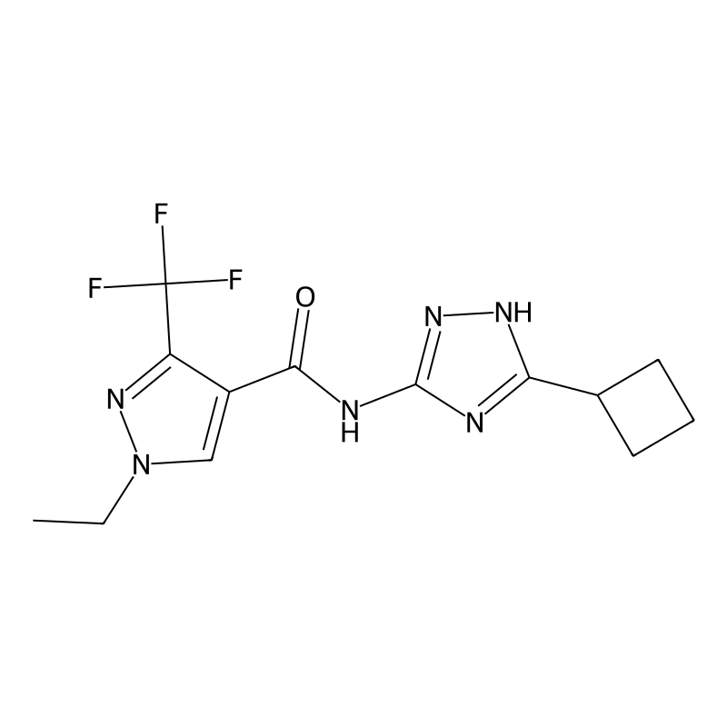 N-(5-cyclobutyl-1H-1,2,4-triazol-3-yl)-1-ethyl-3-(...