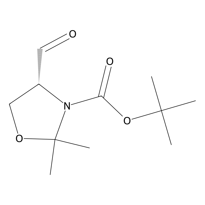 (R)-tert-butyl 4-formyl-2,2-dimethyloxazolidine-3-...