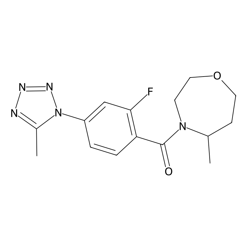 [2-Fluoro-4-(5-methyltetrazol-1-yl)phenyl]-(5-meth...