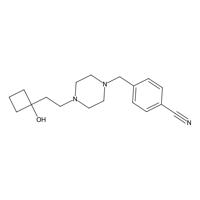 4-[[4-[2-(1-Hydroxycyclobutyl)ethyl]piperazin-1-yl...