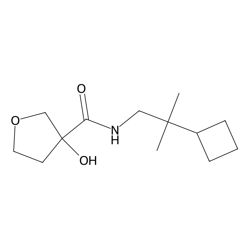 N-(2-cyclobutyl-2-methylpropyl)-3-hydroxyoxolane-3...