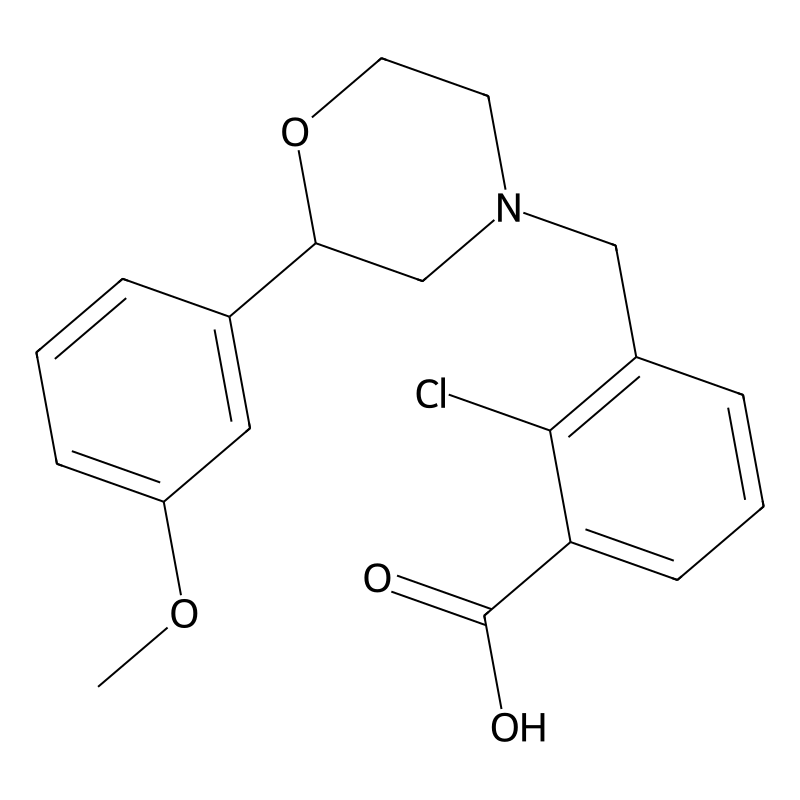 2-Chloro-3-[[2-(3-methoxyphenyl)morpholin-4-yl]met...