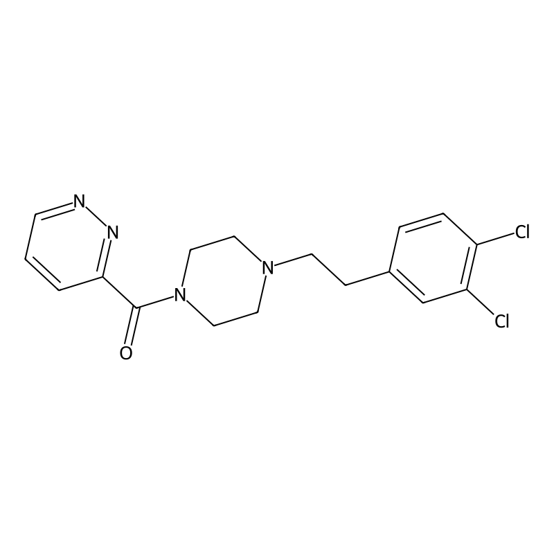 [4-[2-(3,4-Dichlorophenyl)ethyl]piperazin-1-yl]-py...