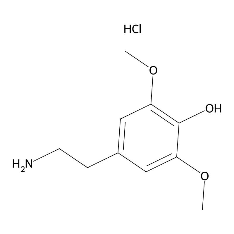 3,5-Dimethoxy-4-hydroxyphenethylamine hydrochlorid...