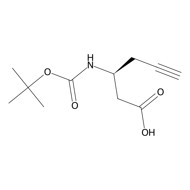 Boc-(S)-3-Amino-5-hexynoic acid