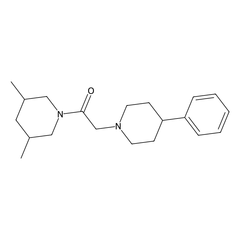1-(3,5-Dimethylpiperidin-1-yl)-2-(4-phenylpiperidi...