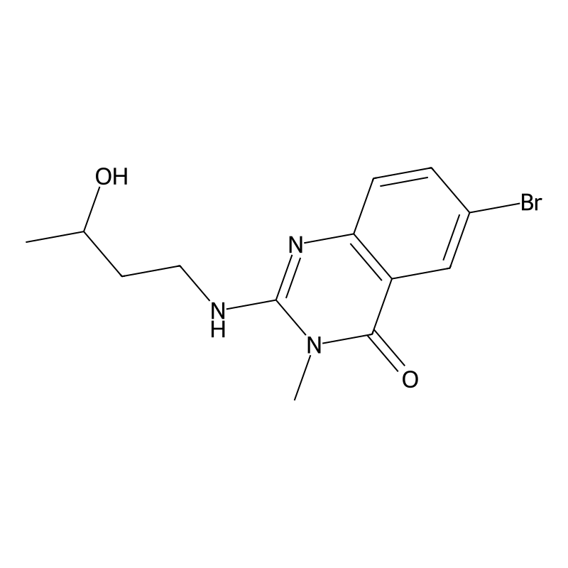 6-Bromo-2-(3-hydroxybutylamino)-3-methylquinazolin...