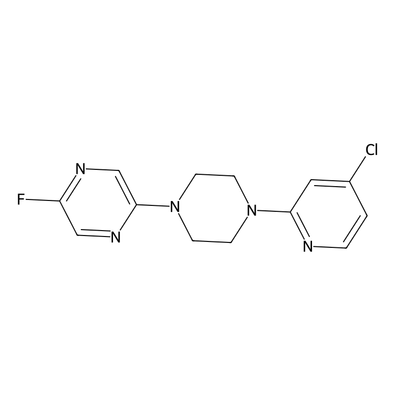 2-[4-(4-Chloropyridin-2-yl)piperazin-1-yl]-5-fluor...