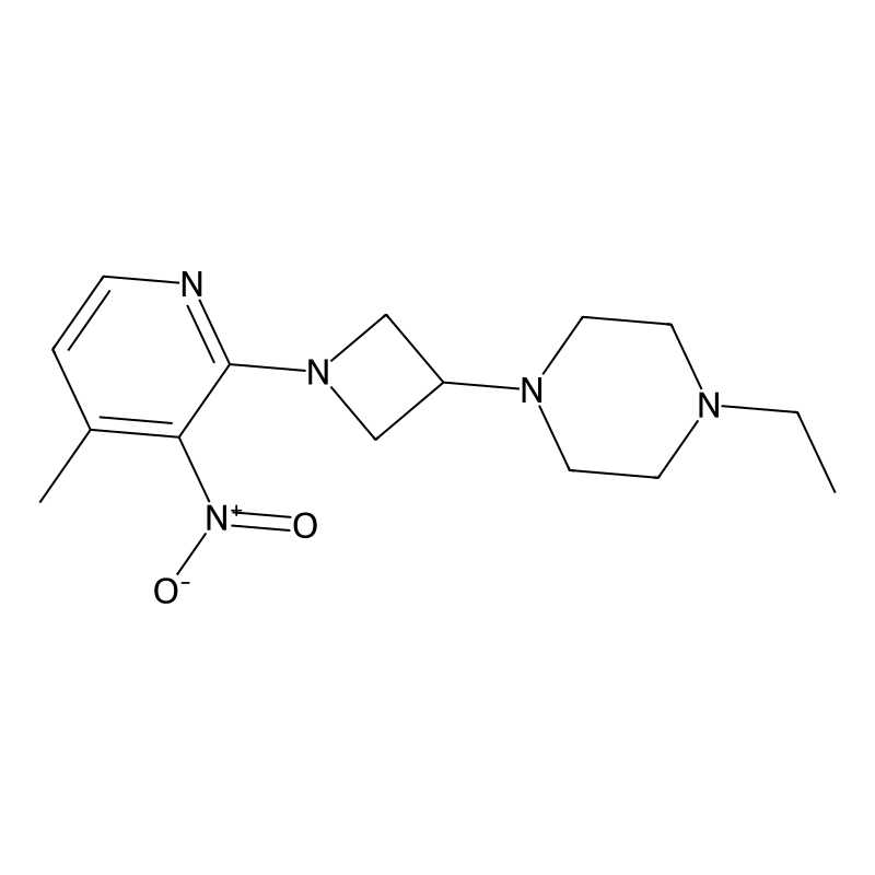1-Ethyl-4-[1-(4-methyl-3-nitropyridin-2-yl)azetidi...