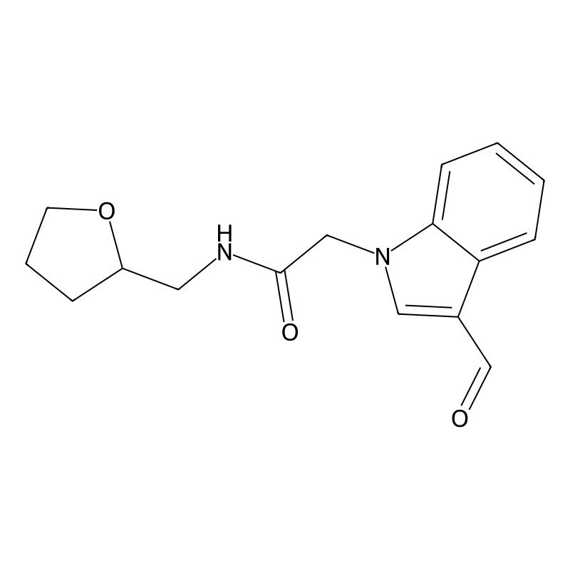2-(3-Formyl-indol-1-yl)-N-(tetrahydro-furan-2-ylme...