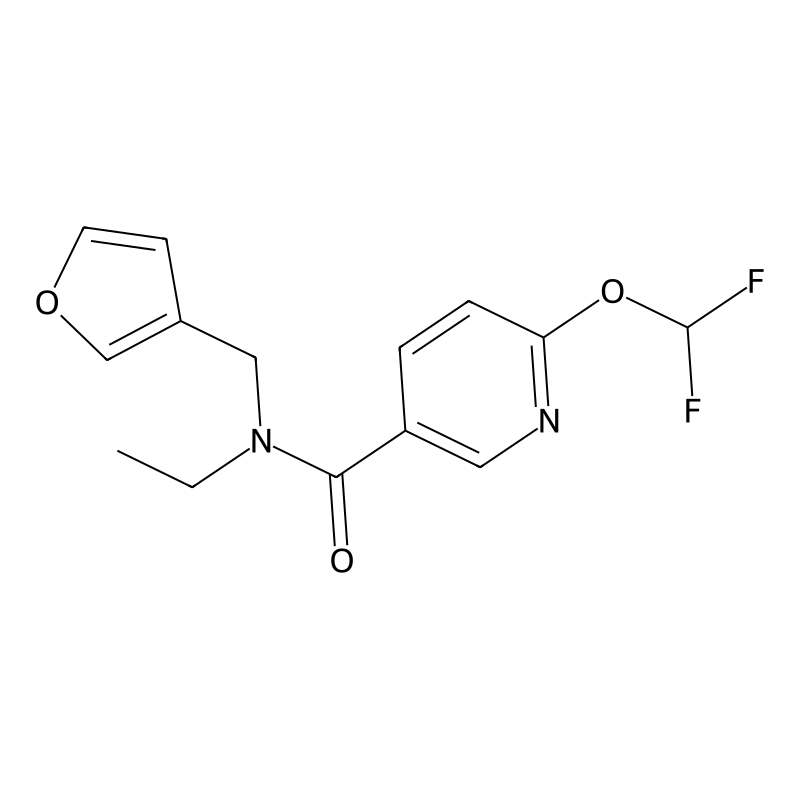 6-(difluoromethoxy)-N-ethyl-N-(furan-3-ylmethyl)py...