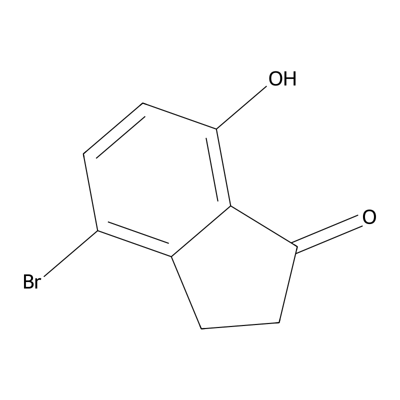 4-bromo-7-hydroxy-2,3-dihydro-1H-inden-1-one