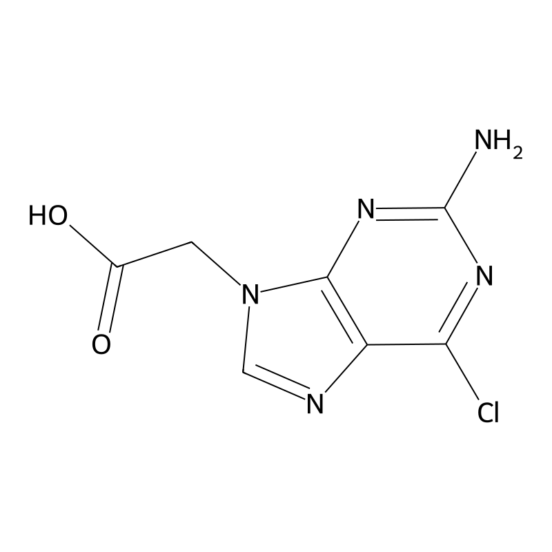 2-Amino-6-chloro-9H-purine-9-acetic acid