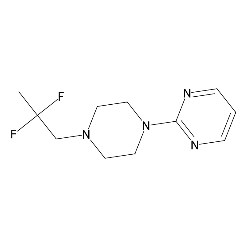 2-[4-(2,2-Difluoropropyl)piperazin-1-yl]pyrimidine