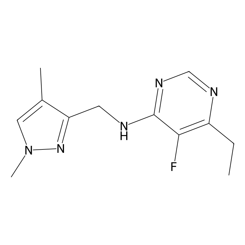 N-[(1,4-dimethylpyrazol-3-yl)methyl]-6-ethyl-5-flu...