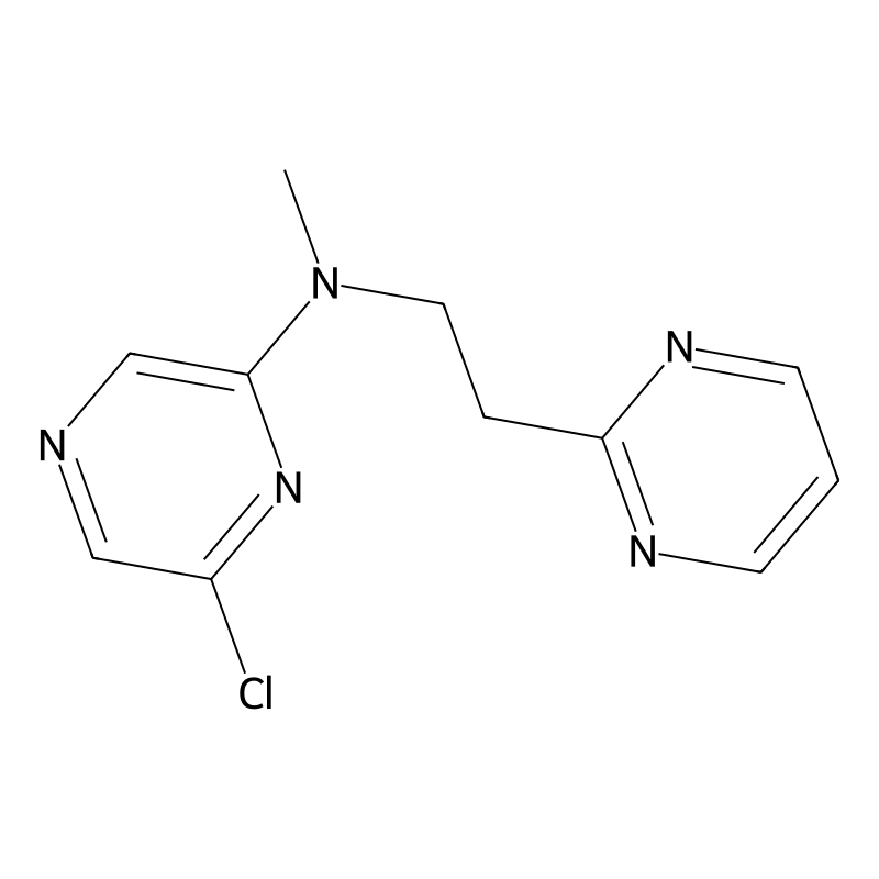 6-chloro-N-methyl-N-(2-pyrimidin-2-ylethyl)pyrazin...